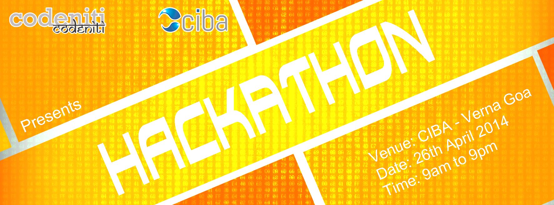 ciba-Codeniti Hackathon Goa